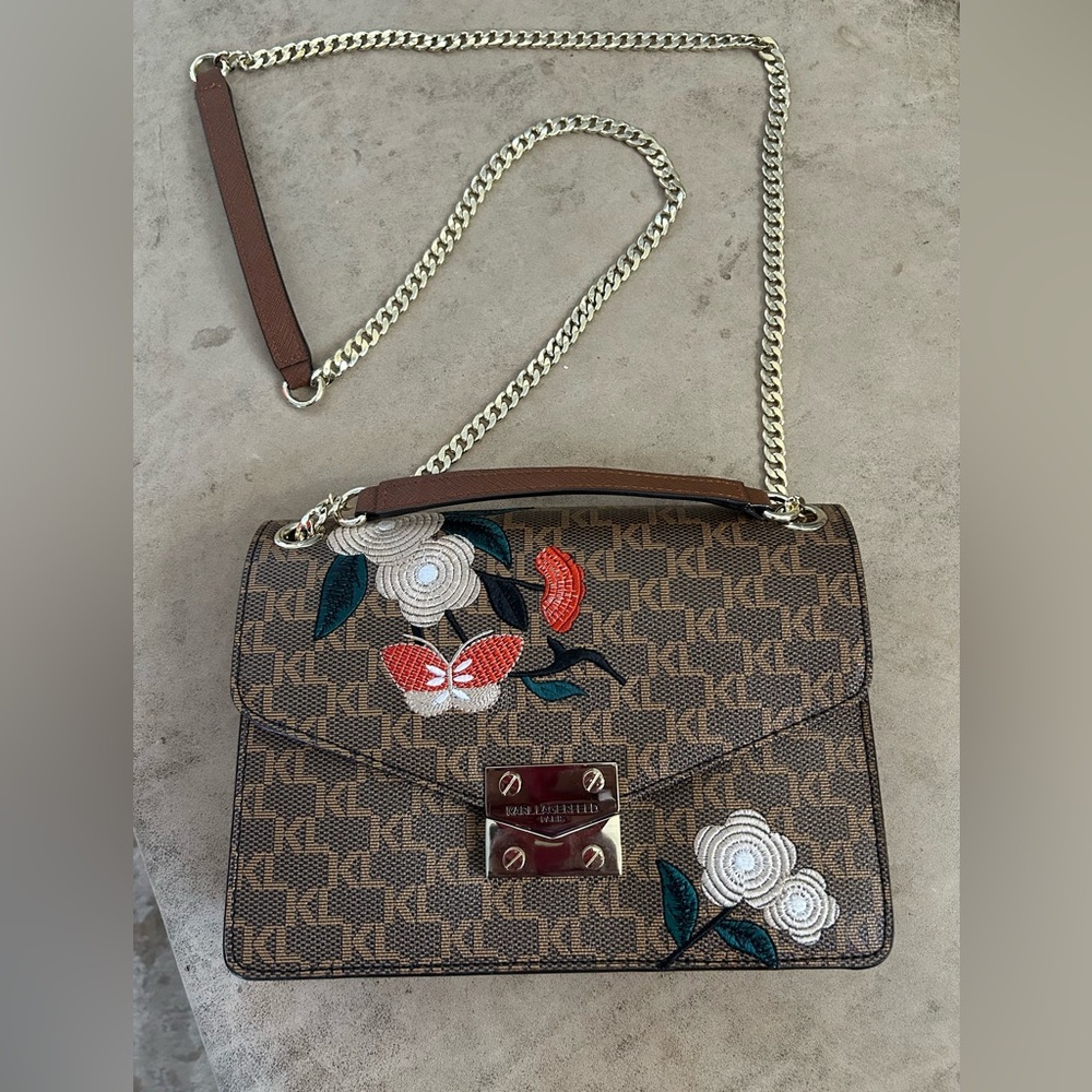 Karl Lagerfeld Corrine Shoulder Bag NWOT